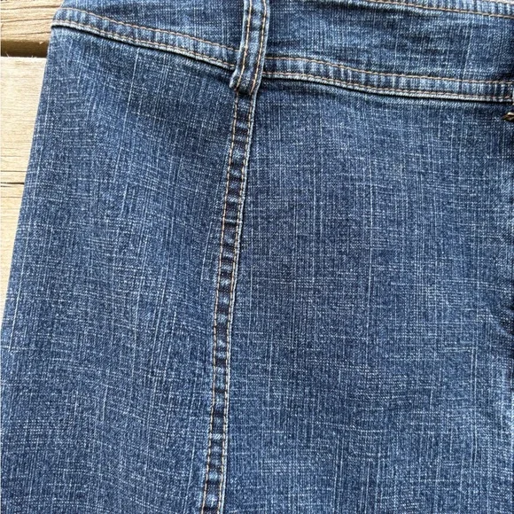 Tribal Stretch Denim Skirt – Size 12 - Picture 2 of 10